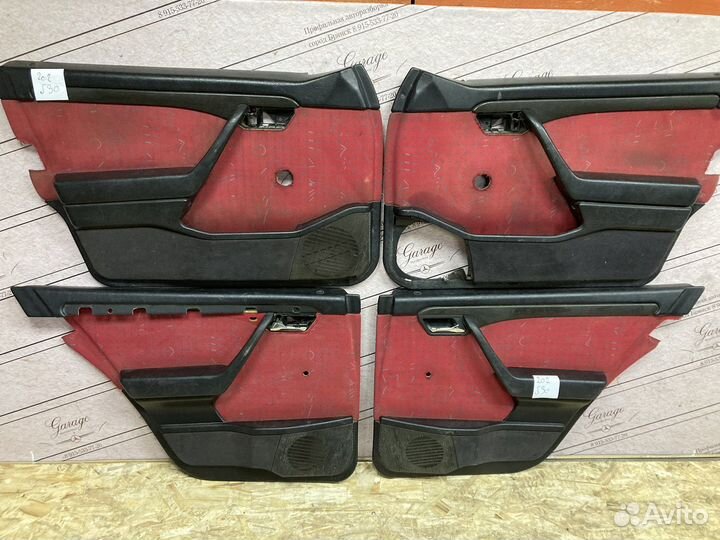 Дверные карты Mercedes w202