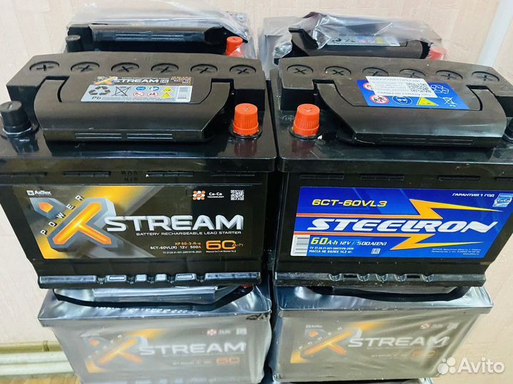 Аккумулятор 60 Steelron Установка Гарантия
