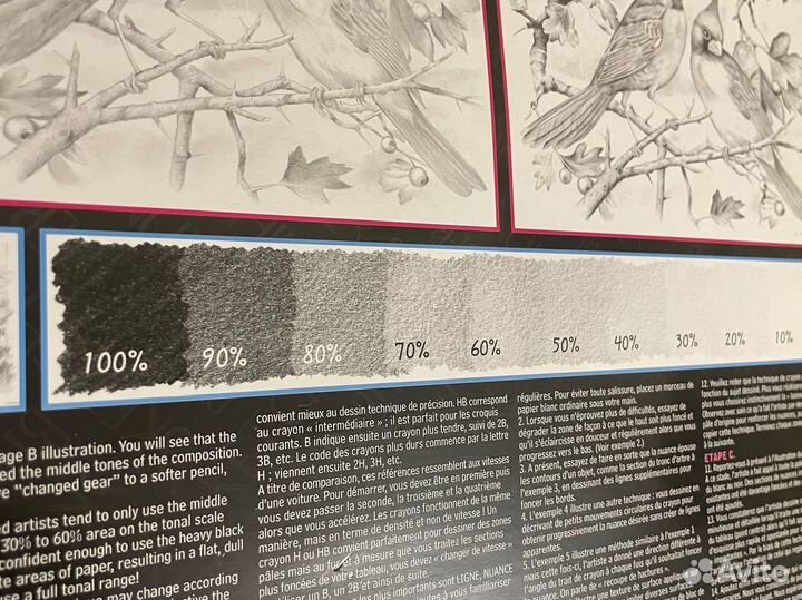 Картина по номерам карандашом