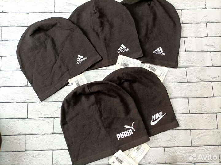 Шапка бини новая р. 46, 48, 50, 52