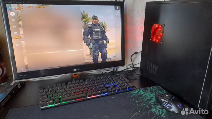 Игровой пк 4ядра/8гб/ssd,hdd/GT 630
