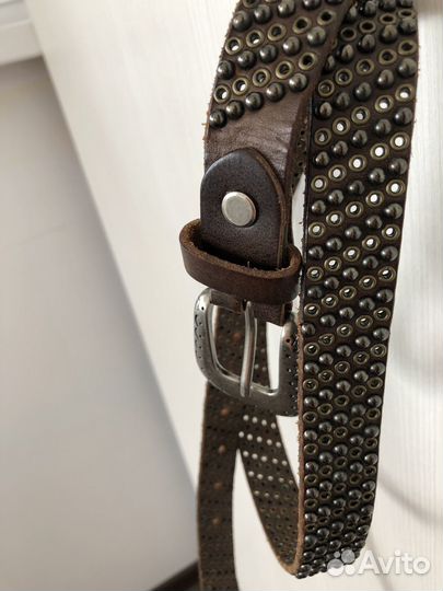 Новый ремень женский кожаный