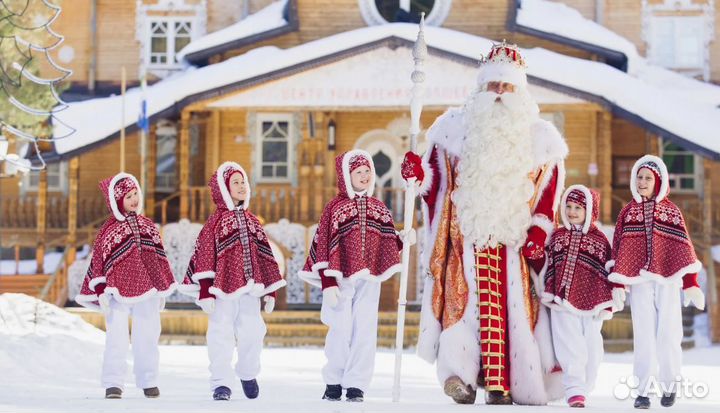 Новогодние каникулы на вотчине Деда Мороза 4 дн