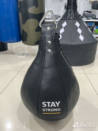 Груша боксерская Е521, кожзам, 5 кг, черный