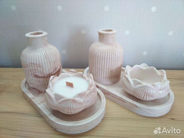 Подарочные наборы из гипса ручной работы