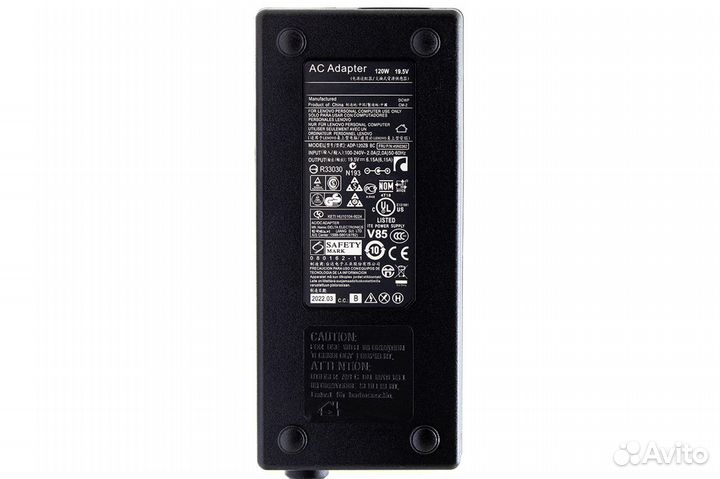 Новые блоки питания Lenovo 19.5V 6.15А 5.5x2.5