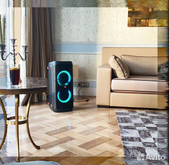 Колонки JBL Partybox 100 в аренду (Прокат 24х7)