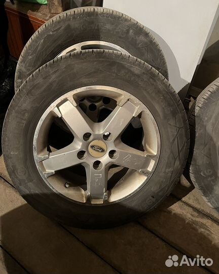 Колеса r 15 летние 195/65 с литыми дисками на ford