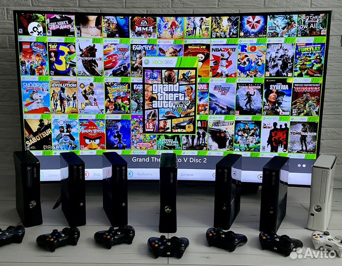 XBox 360 + Топовые Игры + Прошивка
