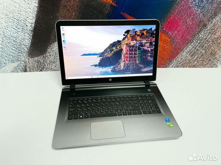 Офисный ноутбук HP с i5 / GeForce + SSD