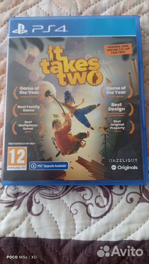 Диск ps4, ps5 it takes two