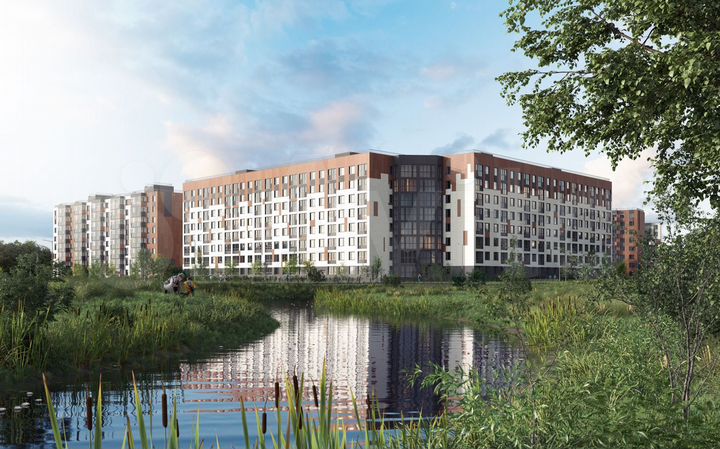 2-к. квартира, 73,2 м², 1/8 эт.