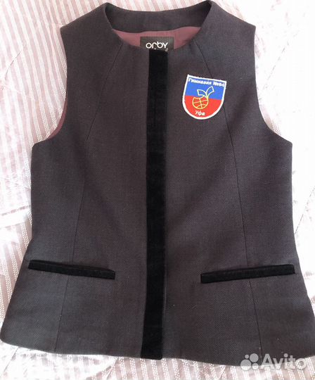 Школьный жилет для девочки Орби