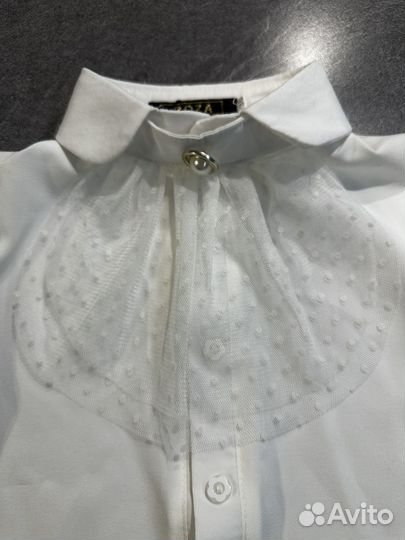 Блузка белая для девочки