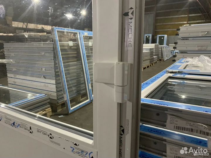 Двери пластиковые 3 камеры