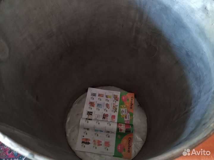 Бак из нержавейки, без крышки