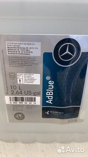 Жидкость AdBlue, мочевина MB A004989042014