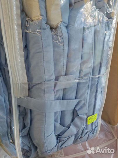 Комплект в кроватку поплин, 6 предметов