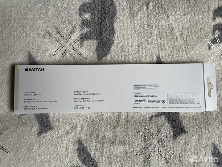 Ремешок apple watch 40, 42 мм Оригинал силикон
