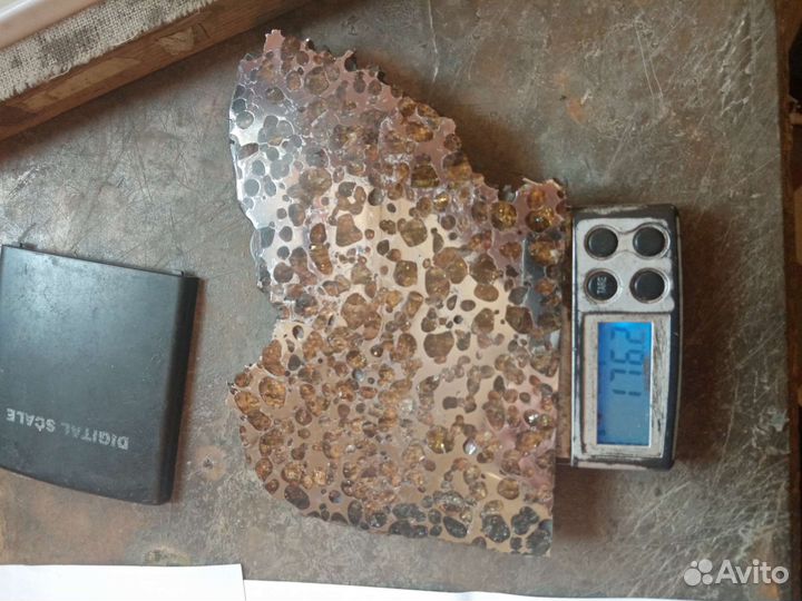 Метеорит Железо каменный Семчан, Брагин 46 грамм