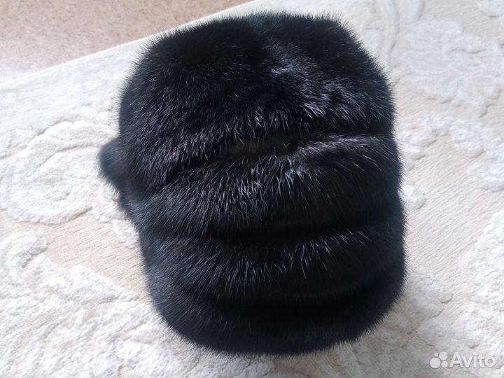 Шапка норковая женская