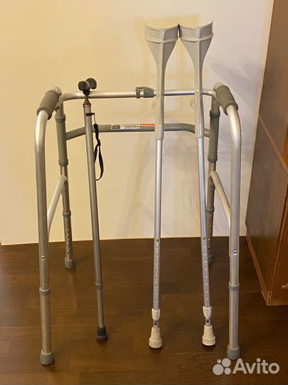 Ходунки, трость, костыли, трость-стульчик