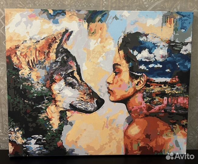 Интерьерная картина по номерам