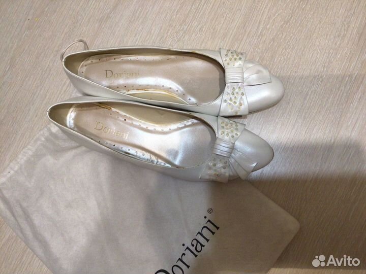 Свадебные туфли 39-40 р