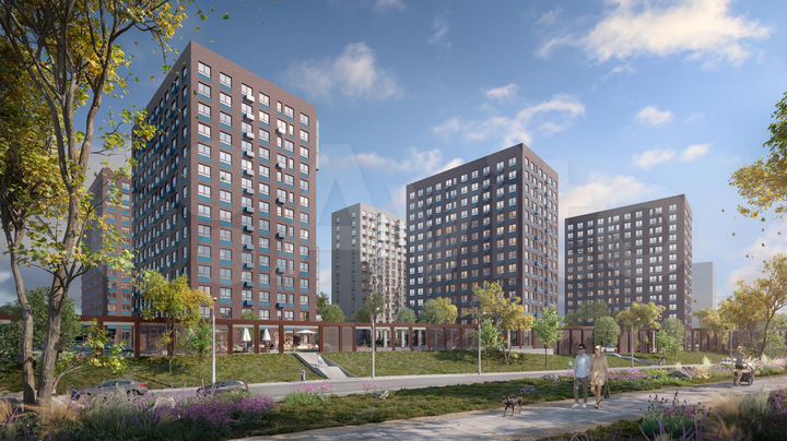 Квартира-студия, 21,7 м², 2/9 эт.