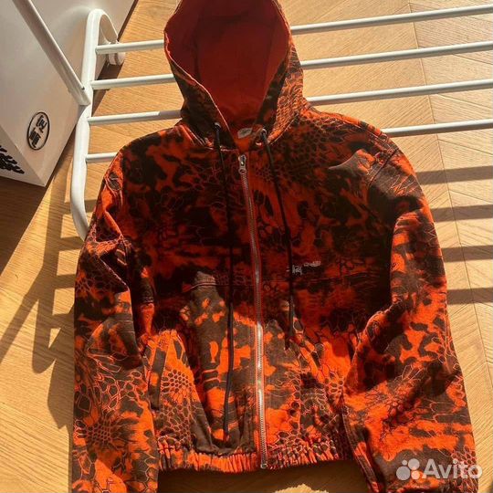 Stussy work jacket kryptek camo