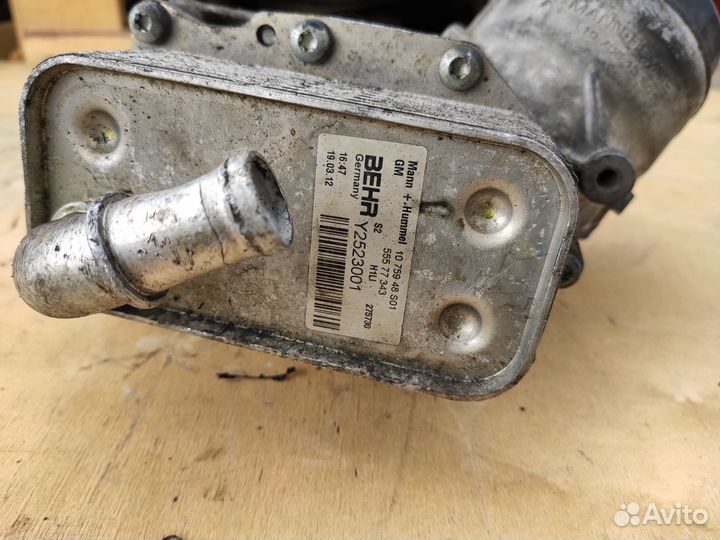 Корпус масляного фильтра A17DTE Opel Astra J