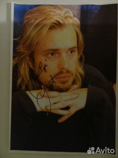 Автограф Mattias Lindblom Маттиас Линдблом Vacuum