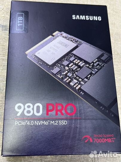 Новый SSD Samsung 980 PRO 1Tb MZ-V8P1T0BW