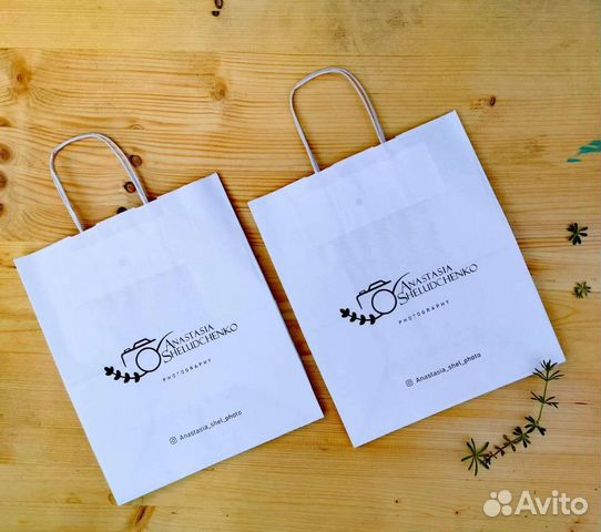 Крафт пакеты с Вашим логотипом