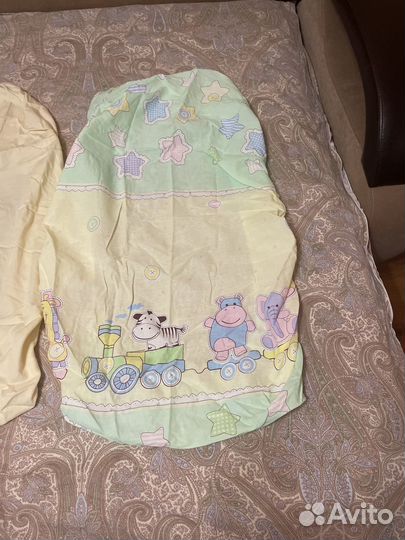 Простынки в детскую кроватку на резинке