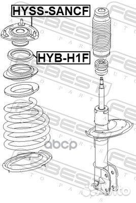 Подшипник опоры переднего амортизатора hybh1F F