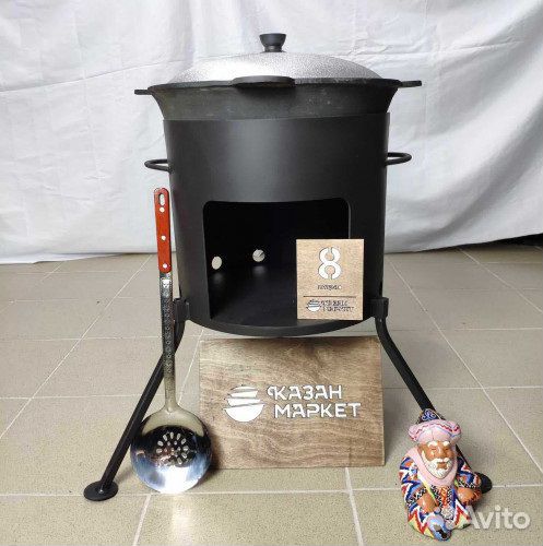 Печь разборная под казан 8 литров