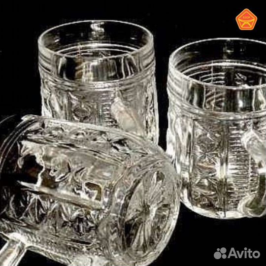 Хрустальные бокалы СССР