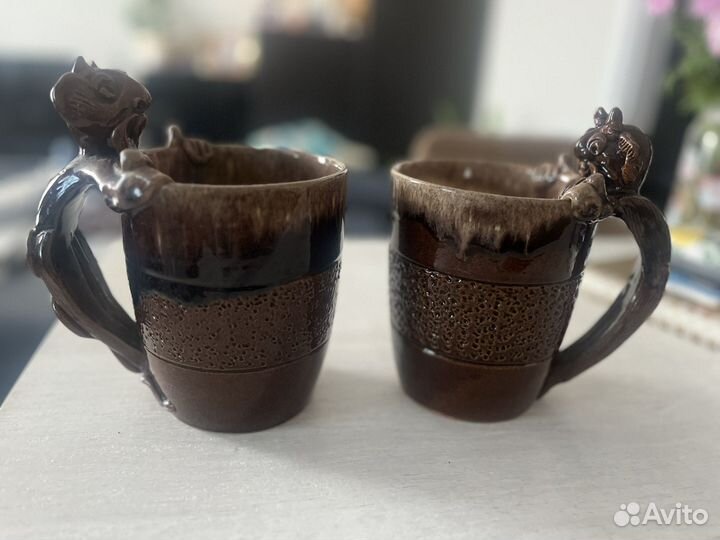 Кружки пивные СССР комплект с чертями