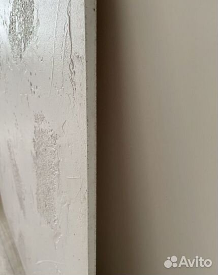 Фотофон белый дерево 80х80