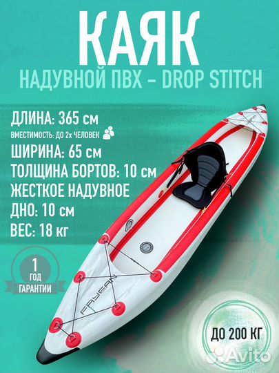 Каяк Лодка надувная