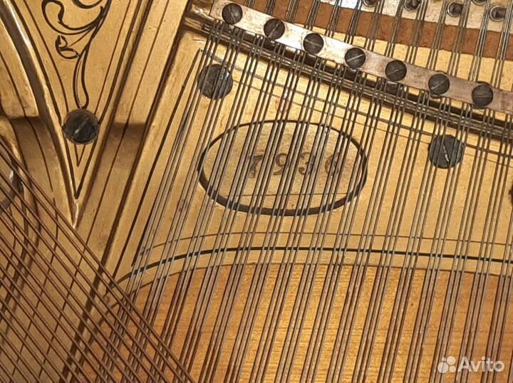 Старинное антикварное немецкое пианино