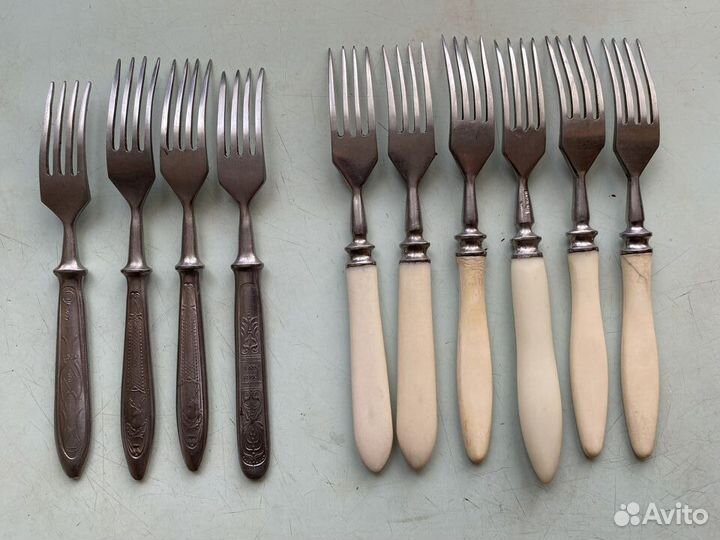 Столовые вилки СССР