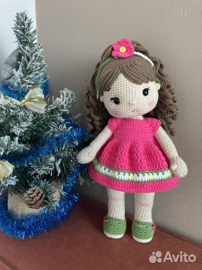 Куколка вязанная
