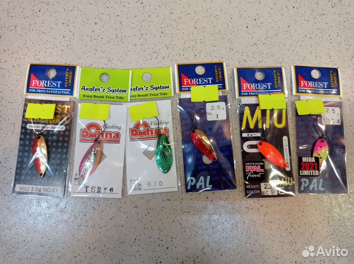 Форелевые блесна оригинал