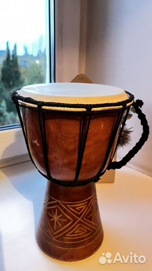 Джембе барабан сувенирный