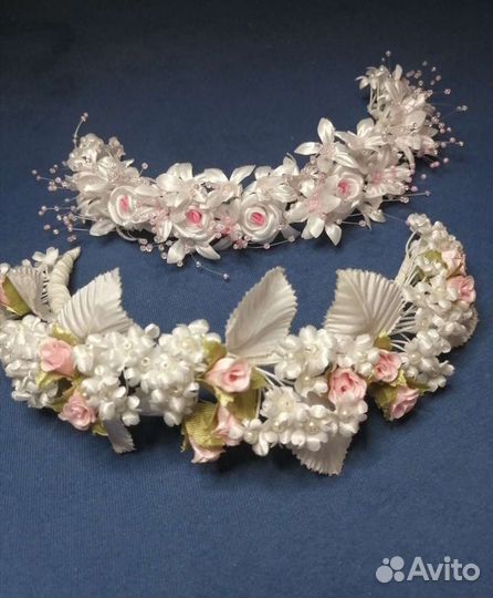 Свадебные веночки на голову