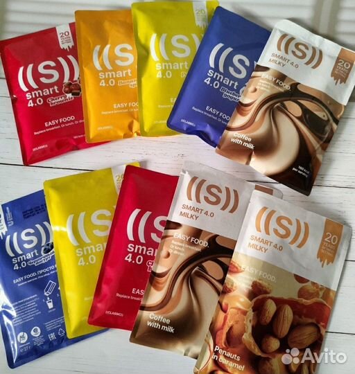 Коробка коктейлей nl energy diet SMART