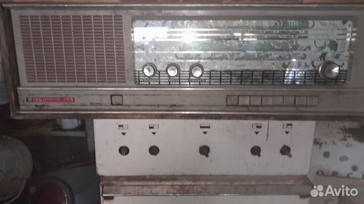 Радиола СССР ламповая