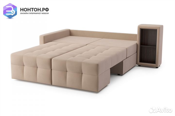 Диван угловой трансформер Самми бежевый